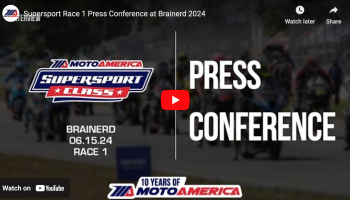 Video: Supersport Race One Press Conference From Brainerd International Raceway